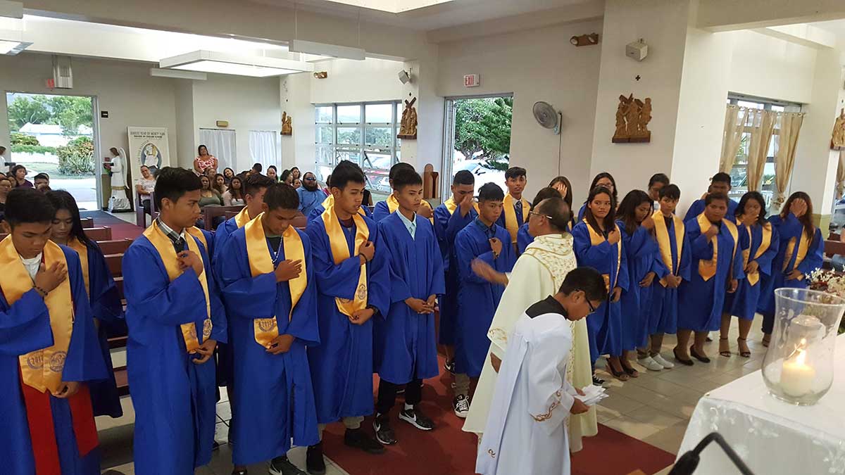 Tinian High School Baccalaureate Mass – North Star